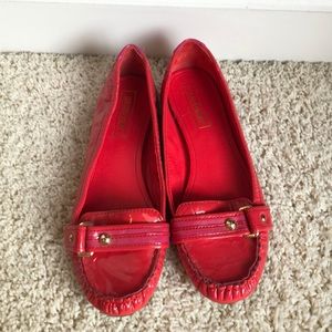 Coach Patent Leather Loafers
